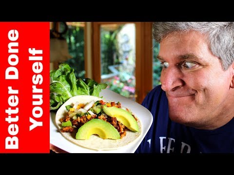 How to Make Tempeh Tacos with Fresh Tomatillo Salsa!