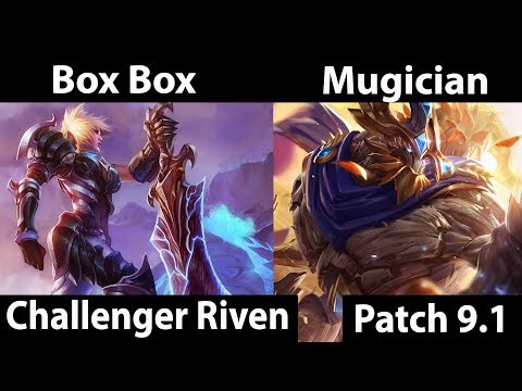 [ Box Box ] Riven vs Maokai [ Mugician ] Top  -  Box Box Riven Stream