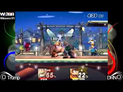 Trump (Fox) vs. DRN (Diddy Kong, Wario)