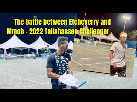 No. 1 Seed Tomas Martin Etcheverry vs Finalist Michael Mmoh Extended Up-close Highlights- 2022