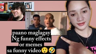 Download lagu paano maglagay Ng funny effects or memes video sa vlog😲  #tutorialvideo mp3