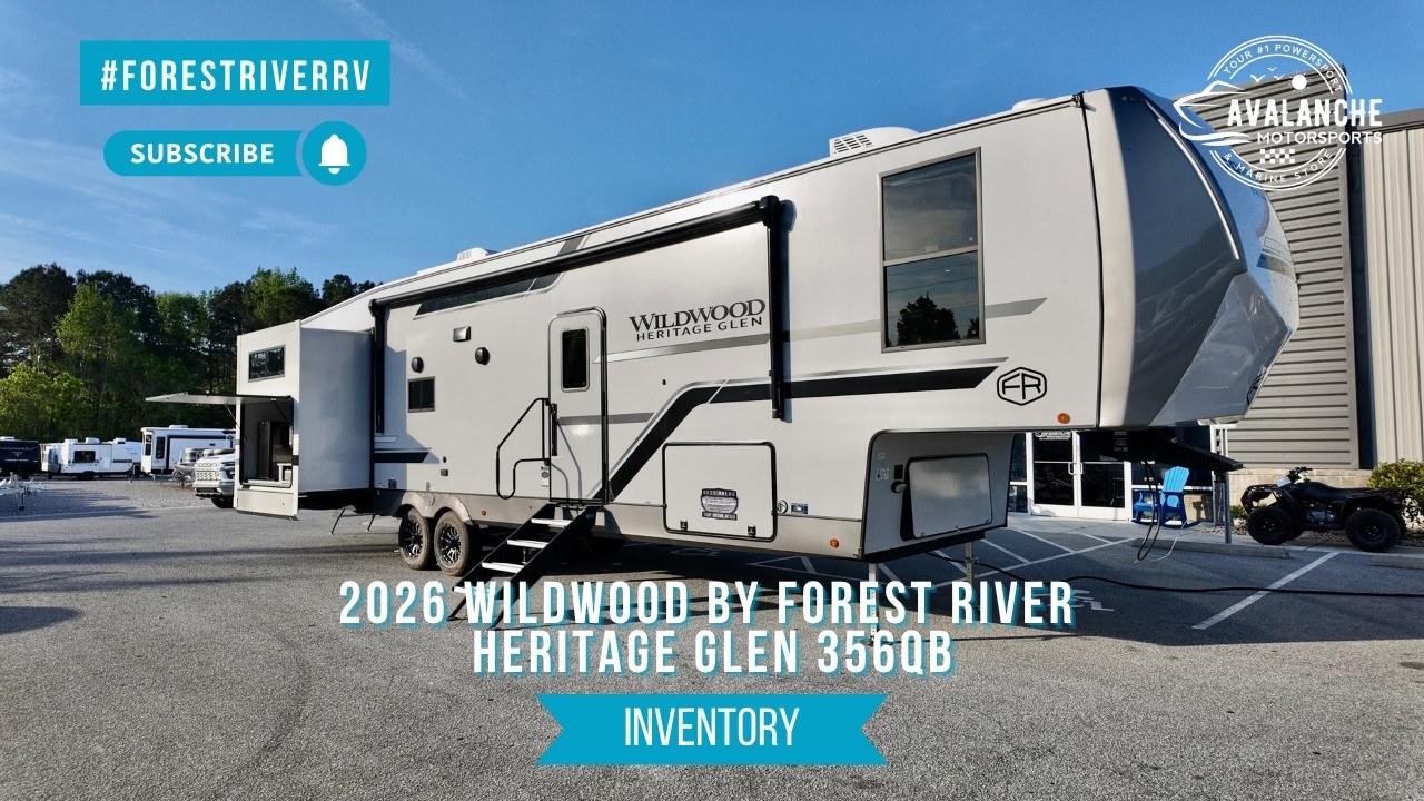 2026 Forest River Heritage Glen 356QB walkthrough &mdash; Avalanche Motorsports