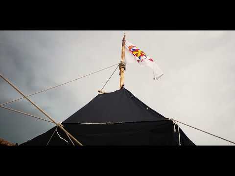 Jurtenburg Aufbau Regionalcamp W2 "Kriegerherz"