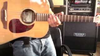 Daniel Fries (Affector) testing Clip-on guitar support 