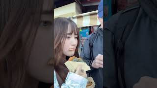 初めて高尾山に紅葉🍁見に行ったら美味しい物たくさんで立ち止まってばかりでした😅