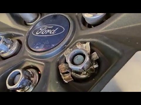 HOW TO REMOVE FORD F150 LUG NUTS
