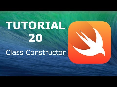 Swift Programming Tutorial 20 Class Constructor