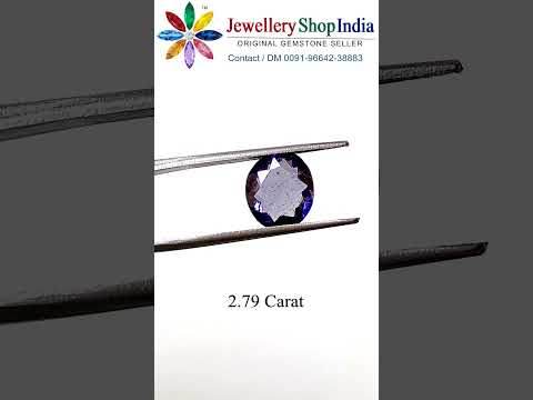 IOLITE Stone (Certified Nili Stone), Brazil video thumbnail