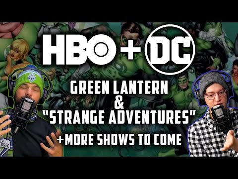 HBO and DC Team Up to Bring New Comic Shows to HBO Max // Green Lantern & Strange Adventures