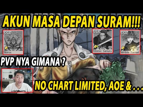 🔥🔥MASA DEPAN SURAM!! AKUN SERVER TUA (TIDAK ADA AOE & CHART LIMITED) - ONE PUNCH MAN:The Strongest