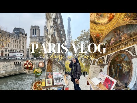 5 days in Paris in November Travel Vlog | What to do and what to eat 