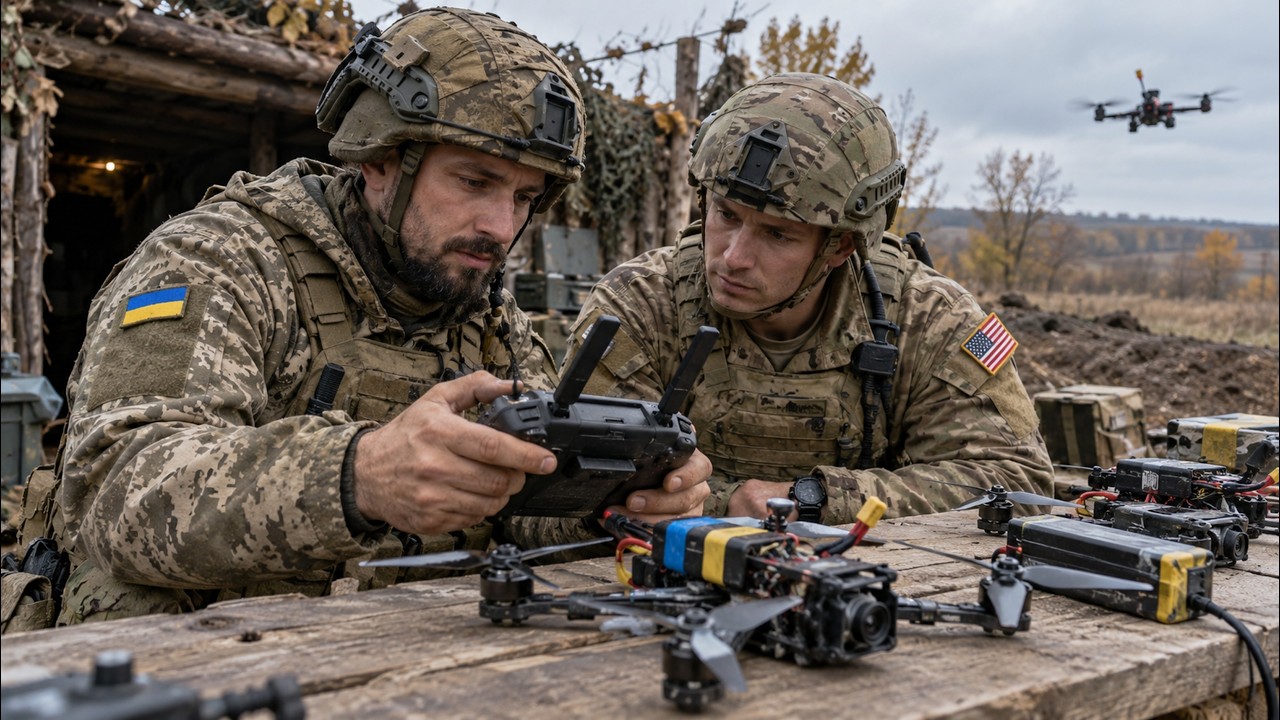 AMERICA MUST LEARN FROM UKRAINE! U.S. GENERAL WARNS AGAINST IGNORING THE DRONE WAR REVOLUTION!