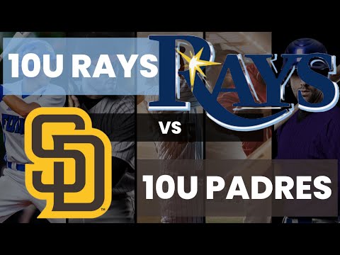 10U Kid Pitch Rays VS Padres Game 10 2024