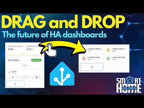 ● ha작업) Home Assistant DRAG and DROP in Dashboards