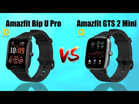 Amazfit Bip U Pro vs Amazfit GTS 2 Mini Comparison