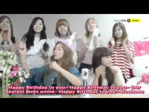 [APINKSUBS] 120819 Bomi's Pang Pang Radio