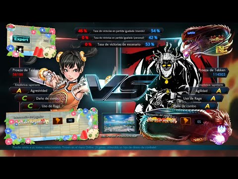 108_3 Xiaoyu (Lima) VS (LuNiGo) Leroy - Tekken 7 ( Uchiha x24 ) Online sin Grafica
