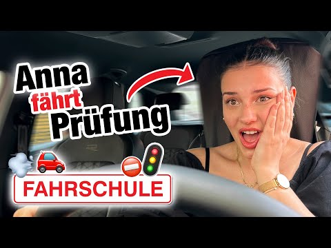 Anna Pinna's practical test 🚘 (almost an accident) | Fischer Academy - The Driving School