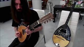 Dominick Street (Steve Earle cover)  on mandola, bouzouki, and fiddle By Aaron Rouse