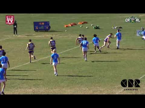 2018 CRRL - U18s Round 14 Highlights - Woden Valley v Queanbeyan Blues