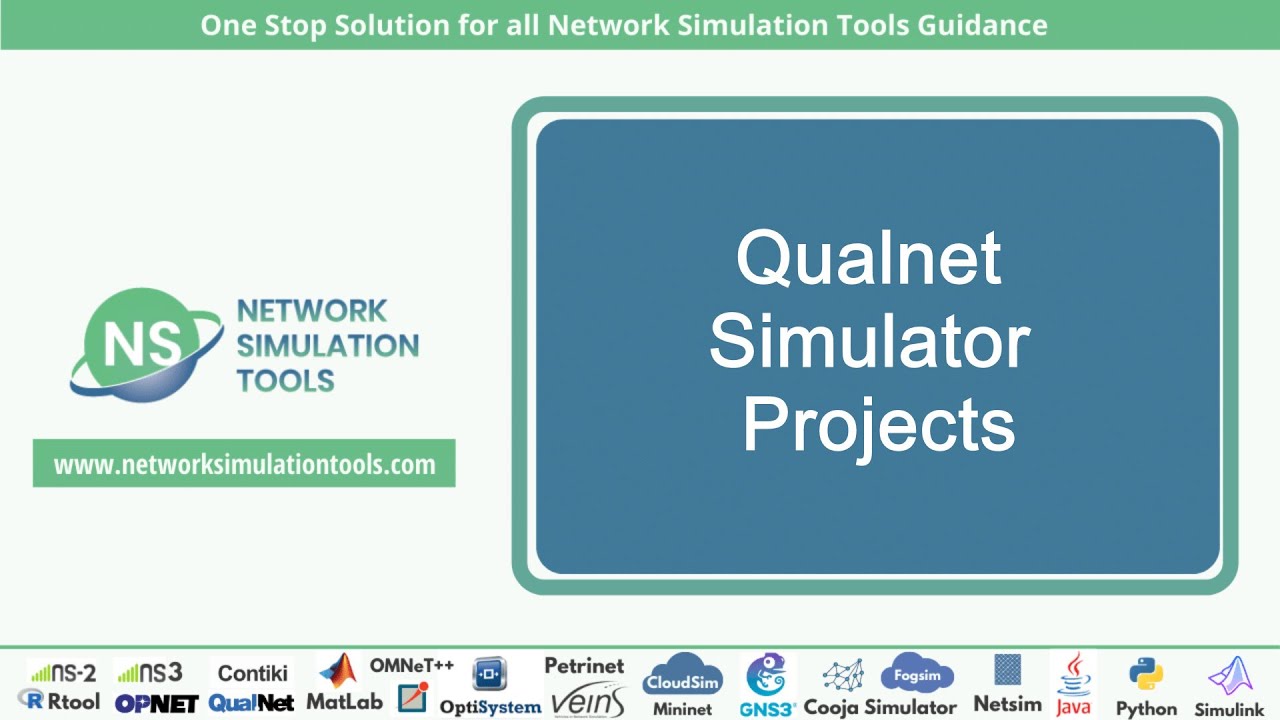 Qualnet Simulator Projects | Qualnet Simulator Thesis