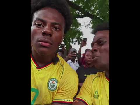 حتى الحارس الشخصي انخدع 😂 (ishowspeed) #ishowspeed