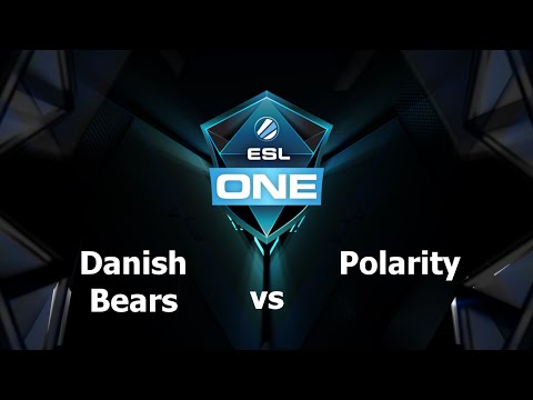 Danish Bears vs Polarity Game 2 - ESL One Frankfurt EU - @TobiWanDOTA @MotPax