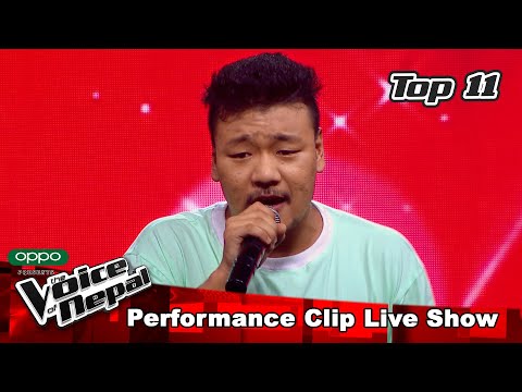 Sonam Galtso sherpa "Aau Aau Na" | LIVE Show Performance | The Voice of Nepal S3