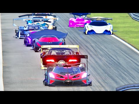 GTR Hypercars MEGA BATTLE at Monza