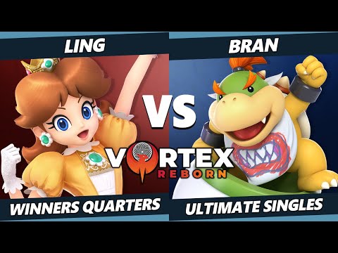 Vortex Legends 9 Winners Quarters - bran (Bowser Jr) Vs. Ling (Daisy) SSBU Ultimate Tournament