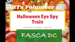 10092021 FASCA DC helps at Eye Spy Train 僑青萬聖節社區小火車志工服務