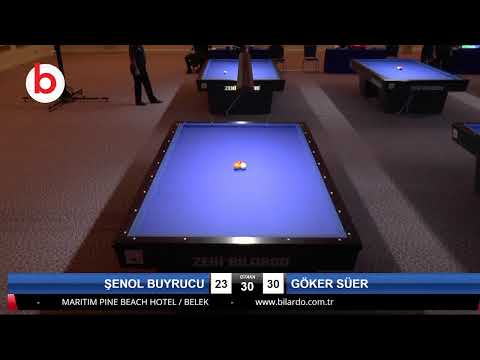 ŞENOL BUYRUCU & GÖKER SÜER Bilardo Maçı - 2020 TK 1.ETAP ANTALYA-5.ÖN ELEME