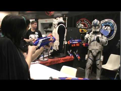 Blasting Troopers At Comic Con