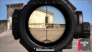PUBG:PS5 Pro Erangel game with multiple sniper rifle guns