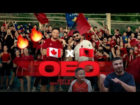 CANADIANS REACT TO ALBANIA SONG "OEO" BY AZET & ZUNA FT. DHURATA DORA