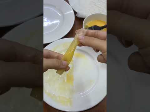 làm bánh tráng chiên ăn với nem nướng cuốn rau #food #sinhvien #cooking #recipe