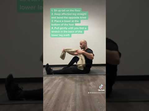 Shin splints? Try this! #chiropractor #physiotherapy #shin #shinsplints #shinsplintrelief #stretch