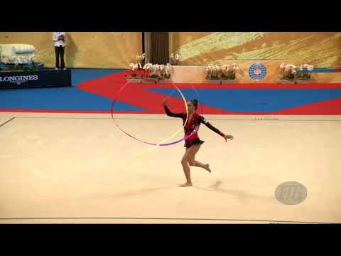 PAZHAVA Salome (GEO) - 2018 Rhythmic Worlds, Sofia (BUL) - Qualifications Ribbon