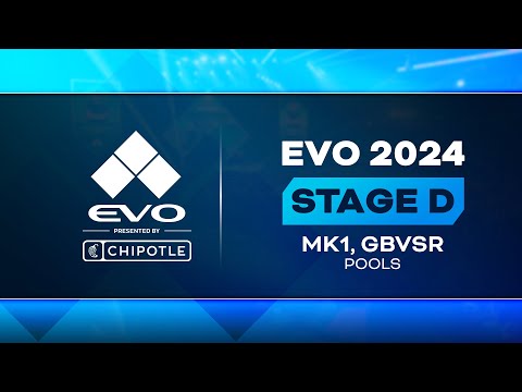 Evo 2024 Day 1: Stage D - MK1, GBVSR - Pools