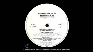 Beatproduction ‎- Techno-Paulus (Radio Version) (90's Dance Music)