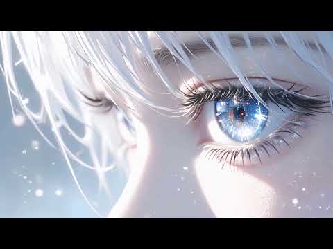 Galaxy Eye Anime Girl 4k Live Wallpaper