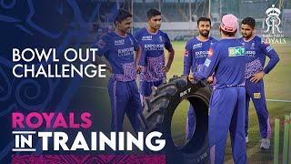 Rajasthan Royals take the BKT Bowl-out Challenge | IPL 2021