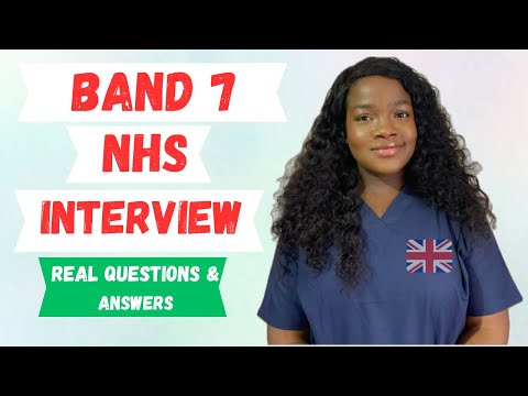 NHS BAND 7 WARD MANAGER INTERVIEW QUESTIONS & ANSWERS