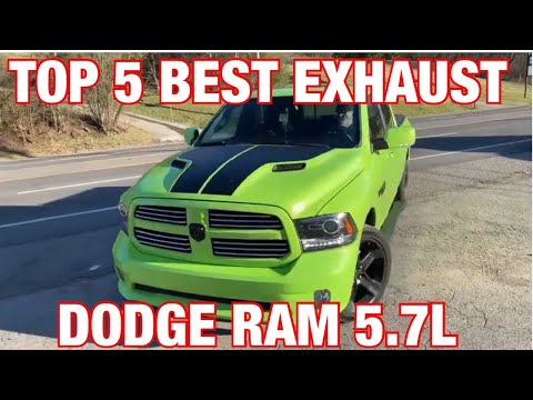 Top 5 Best Exhaust Set Ups for Dodge Ram 5.7L HEMI