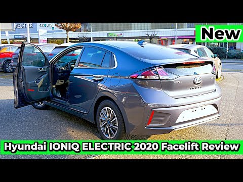 New Hyundai IONIQ ELECTRIC 2020 Facelift Review Interior Exterior