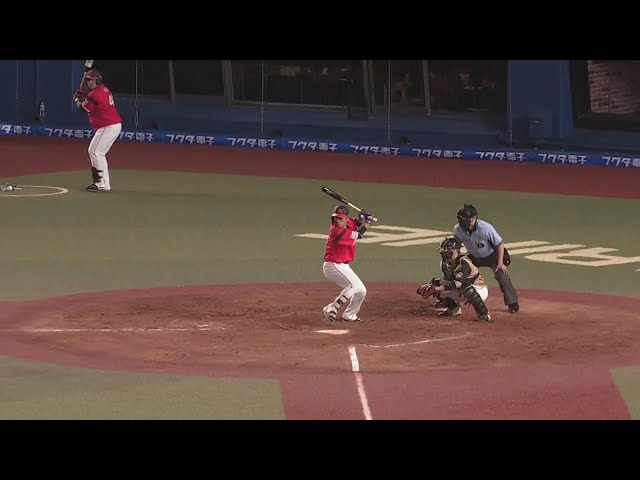 【4回裏】逆方向への一打!! マリーンズ・角中 追加点となるタイムリー!! 2019/7/10 M-F