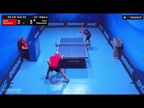 12:50 Petro Pidleteichuk - Oleksii Mitla 29.08.2023 TT Euro.Cup Ukraine Master. TABLE 4