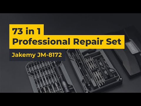Destornillador con juego de puntas reemplazables 24 en 1 Jakemy JM-8168 Vista previa  3