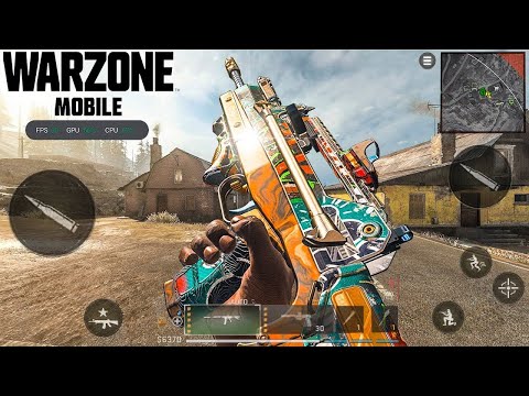 WARZONE MOBILE FULL 60 FPS INTENSE GAMEPLAY 🤯 • IPHONE 13 • JOYBOY 😀