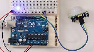 PIR Motion Sensor / Bewegungsmelder am Arduino